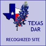 Recognized by Texas DAR VIS Committee