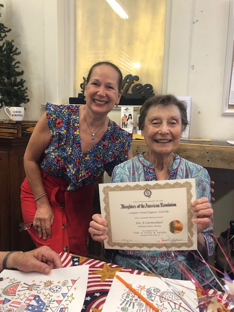 DAR Luncheon Sue Carmichael