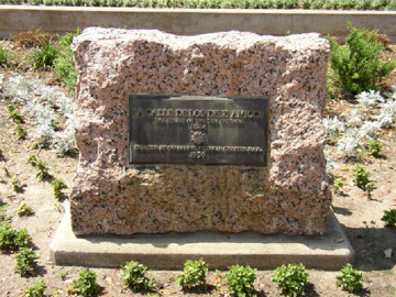 Granite monument