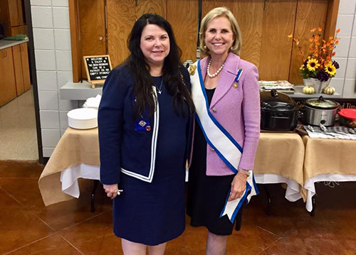 Honored to have Mrs. Lynn Forney Young as our special Guest Speaker at the October Monthly Meeting.