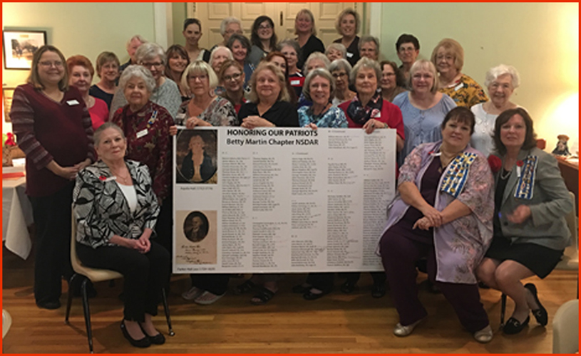 Ancestors of chapter members