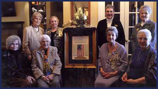 Past Regents with Flag
