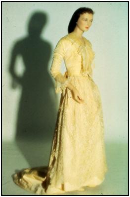  Mrs. Charles A. Culberson’s Gown, part of a collection of gowns of the First Ladies of Texas