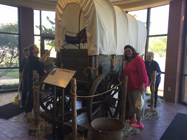 Members did an wonderful job cleaning the exhibits in the Frisco Heritage Museum