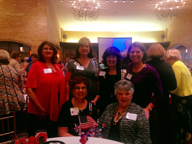 Members attending the Dallas Area Regents Council Constitution Week Brunch on September 17, 2016 at the Bent Tree Country Club.