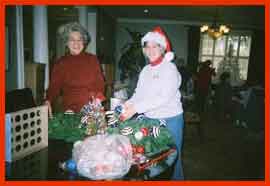 Decorating Fisher House