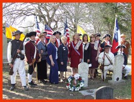 Grave Marking Ceremony