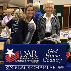 Chapters members participated in the Homeless Veterans Stand Down in Fort Worth.