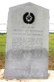 Mission San Xavier marker - click for larger image